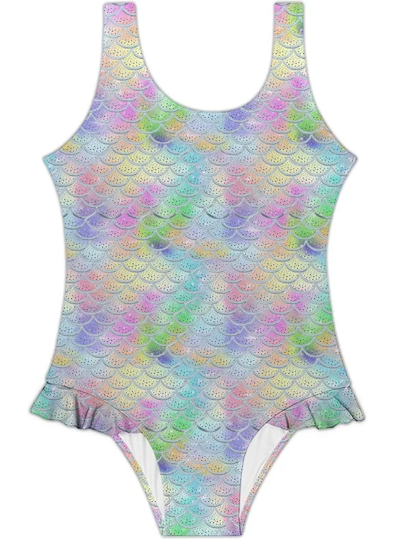 سليب ستوب Finny Swimsuit Green Children's Swimsuit