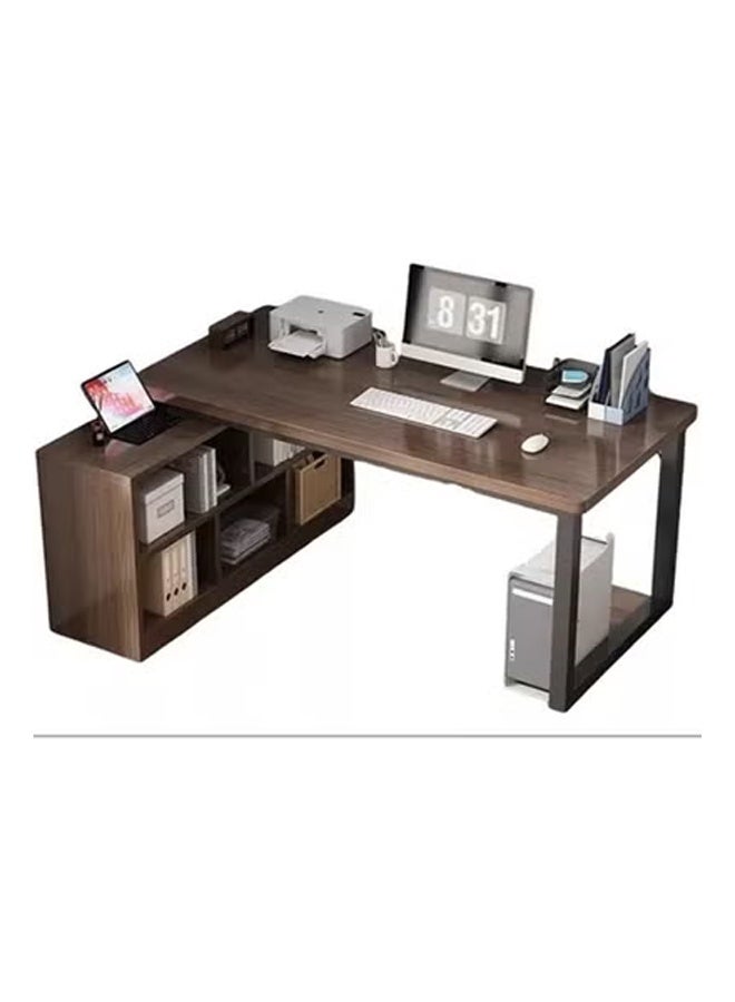 كيكي طاولة كمبيوتر وطاولة متعددة الوظائف للمكتب المنزلي 140*120*75 سم - Image 3