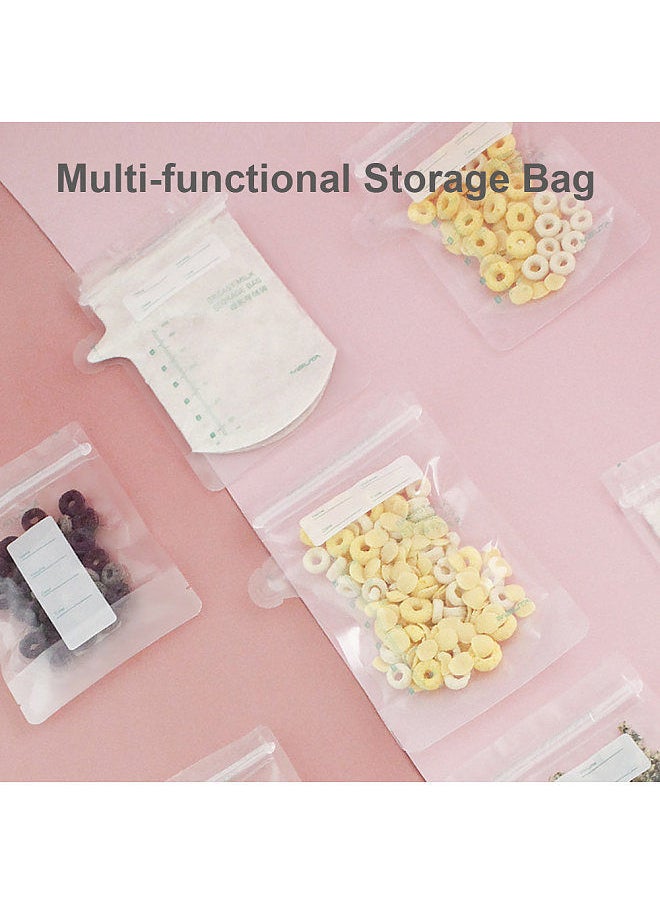 Generic - Misuta Breastmilk Storage Bags Breast Milk Storing Bags Pre-Sterilized BPA Free Double Zipper Seal Leak-Proof for Breastfeeding, 150ml/5oz Capacity & 30pcs Pack - Image 1