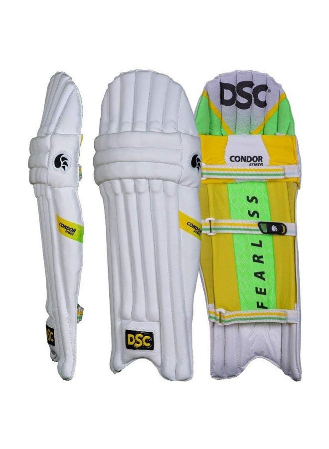 DSC Condor Atmos Cricket Batting Legguard Youth Left | High-Impact Protection | Comfortable Fit | Durable Cricket Gear  - Image 2