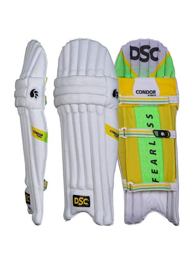 DSC Condor Atmos Cricket Batting Legguard Youth Left | High-Impact Protection | Comfortable Fit | Durable Cricket Gear  - Image 3