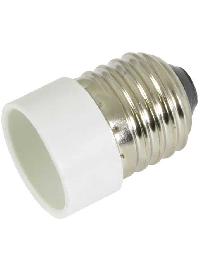 Lamp socket to convert type from YT, fitting E27 to E14, white 