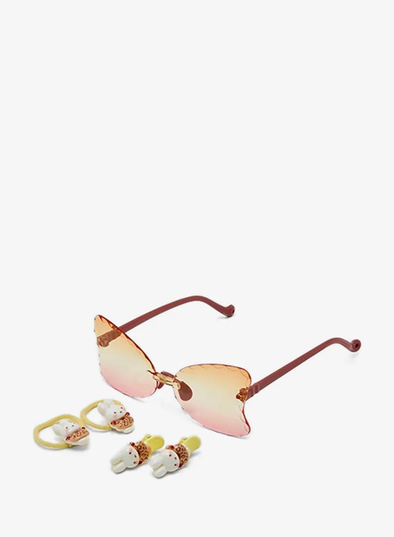 أر أند بي Sunglasses & Hair Accessories Set