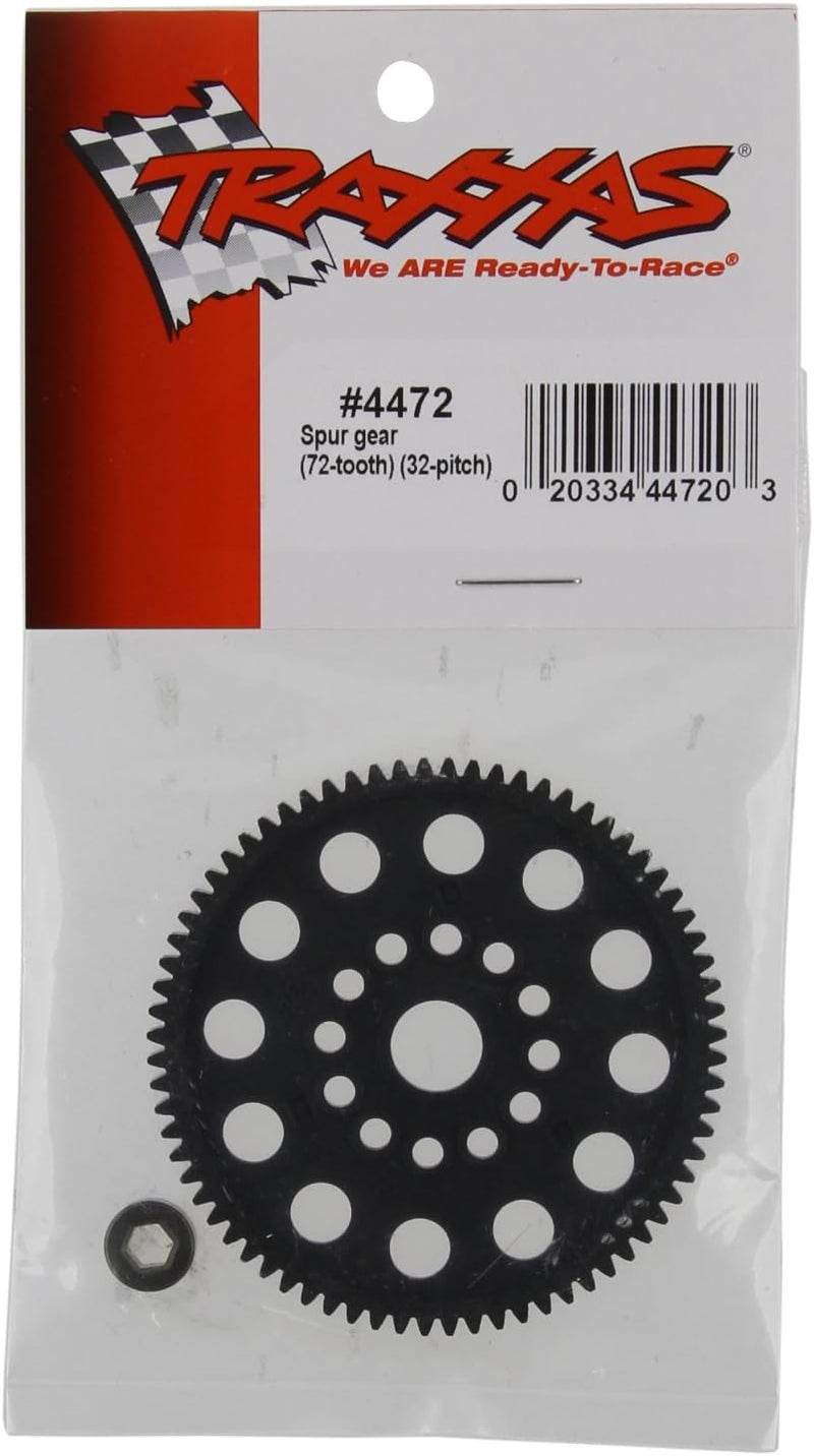 Traxxas 4472 72-Tooth 32-Pitch Spur Gear with Bushing for Model Cars - Image 1