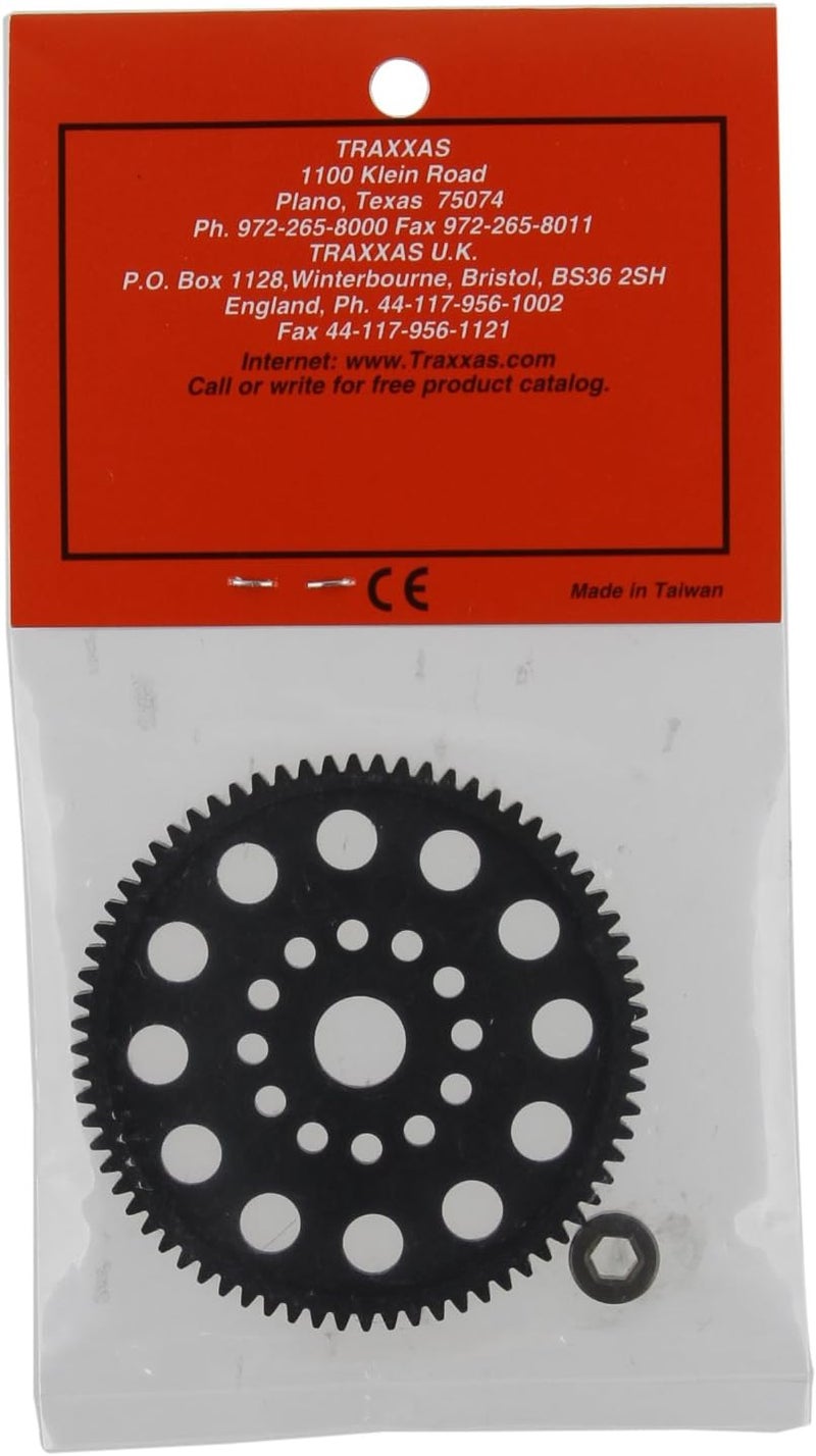 Traxxas 4472 72-Tooth 32-Pitch Spur Gear with Bushing for Model Cars - Image 2