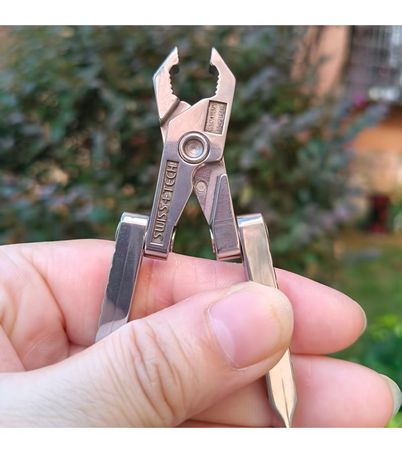 Modern 85mm Folding Multi Tool Pliers for Everyday Repairs Outdoor Emergencies - Image 1