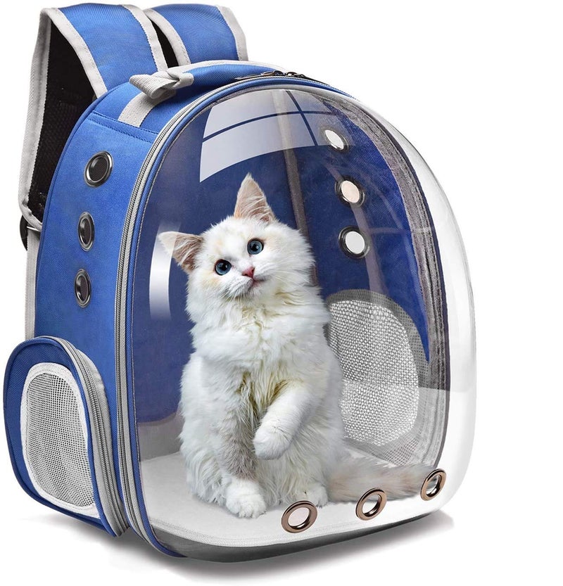 POODLES Cat Backpack Carrier Bubble Bag, Small Dog Backpack Carrier for Small Dogs, Space Capsule Pet Carrier Dog Hiking Backpack Airline Approved Travel Carrier - Image 1