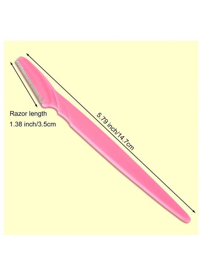 66 Eyebrow Razor and Face Razor for Women and Men, Eyebrow Hair Trimmer and Shaver with Protective Cover,Safe and Newbie Friendly - Image 4