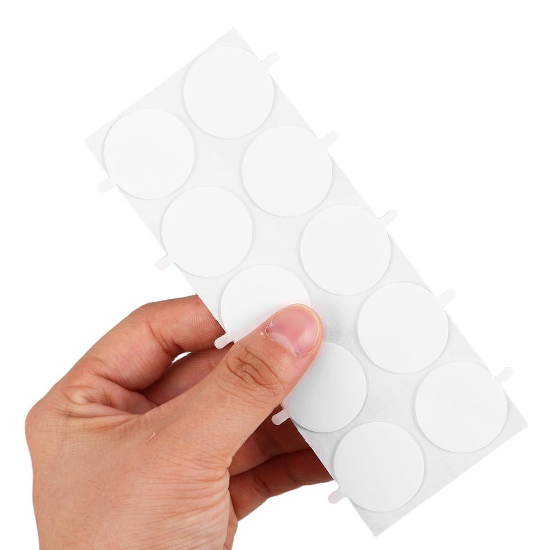 Removable Double Sided Adhesive Tape 100 Pieces Round 25mm And Square 35mm Mounting Dots For Wall Safe Poster Hanging - Image 5