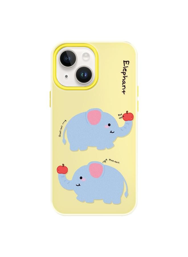S-TOP Case For iPhone 14 Skin Feeling Jelly TPU Hybrid PC Phone Case - Image 1