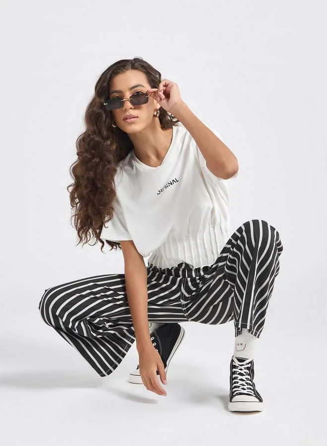 سبلاش فيڤ تيشيرت بطبعات وتفاصيل بينتوك