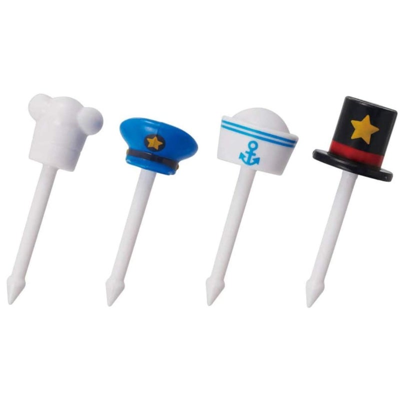 Torune Food Picks Bento Lunch Accessories  4 Design Working Hat - Image 1