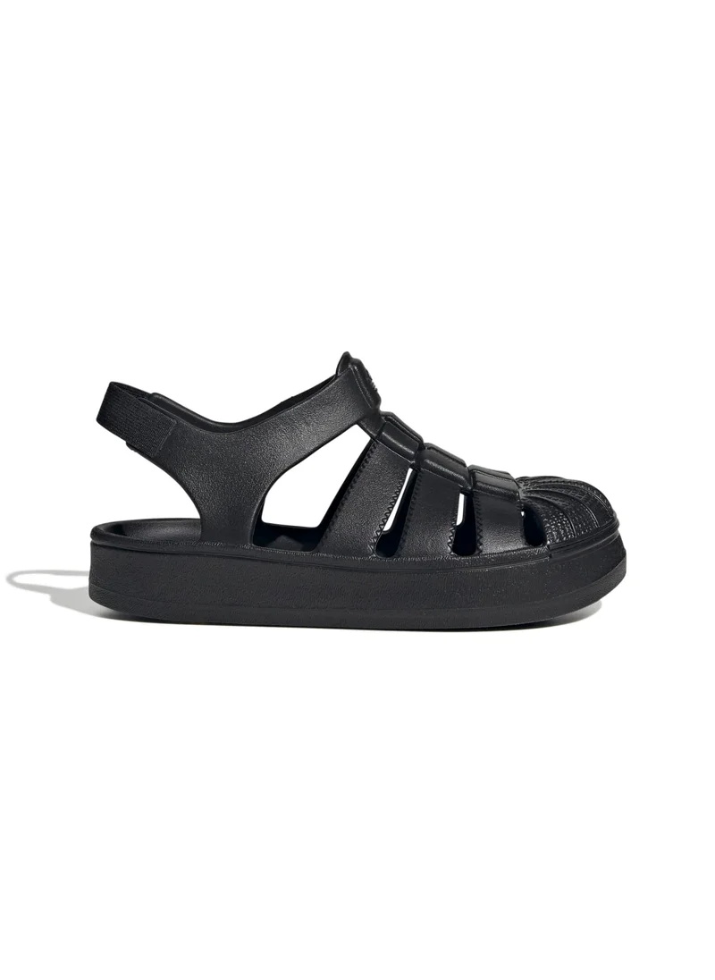 Adidas adidas SUPERSTAR SANDAL C Black Originals Men Sandals