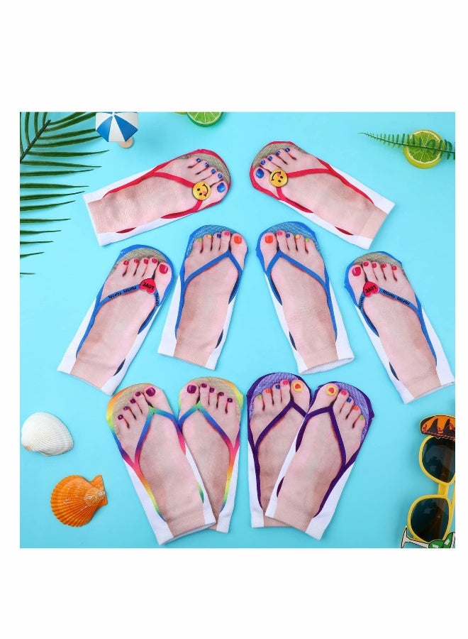 Women's 3D Socks Low Cut Running Athletic Socks 10 Pairs - Image 2