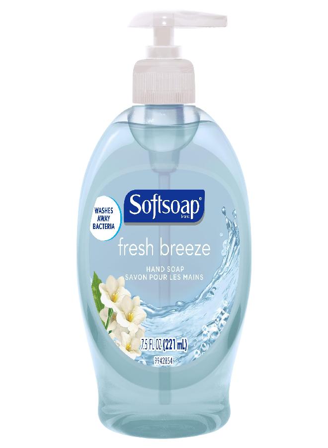 Softsoap Liquid Hand Soap, Fresh Breeze, 7.5 Fl Oz - Image 2