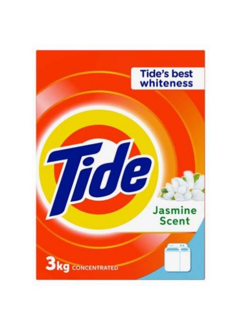 Tide Laundry Powder Detergent Jasmine Scent 3 Kg