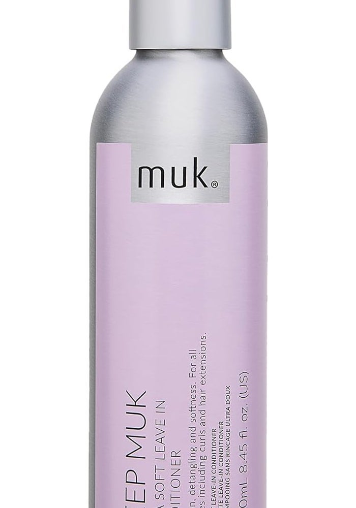 MUK. MUK Haircare Deep Leave In Conditioner - Soft & Silky Detangling Spray, 8.5 oz - Image 1