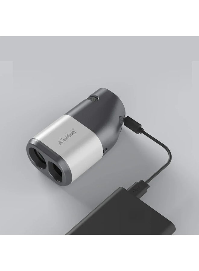 ATuMan Laser Golf Rangefinder with Slope,1200 Yards Range Finder with High-Precision, Flagpole Lock, Pulse Vibration, Rechargeable, 6X Magnification, HD View, Golf Accessories for Men and Women - Image 3