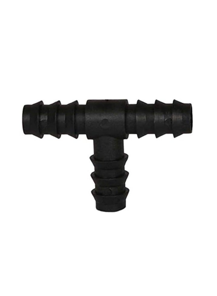Generic Irrigation Tee 13Mm - Black 10 Pieces 