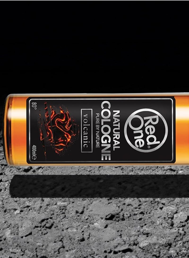 ريد ون بخاخ كولونيا ما بعد الحلاقة الأساسية برائحة البركان 400 مل – انتعاش يدوم طويلاً - Image 5