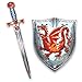 Liontouch  Amber Dragon Foam Sword  Shield for Boys Aged 38 Years  Medieval Knight Set for Pretend Play with Red Dragon Theme  Safe Weapons  Battle Accessories for Dress Up  Costumes - Image 4