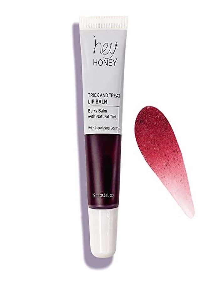 Hey Honey Trick & Treat Berry Lip Balm With Natural Tint  - Image 1