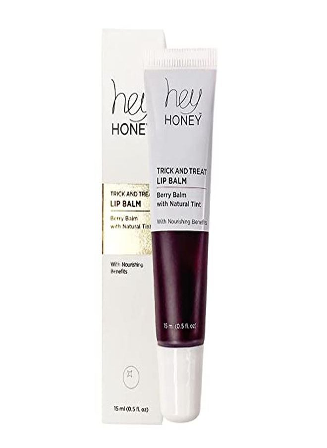 Hey Honey Trick & Treat Berry Lip Balm With Natural Tint  - Image 2