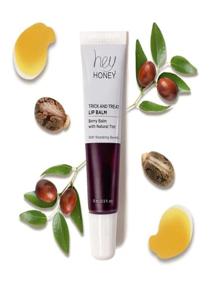 Hey Honey Trick & Treat Berry Lip Balm With Natural Tint  - Image 3