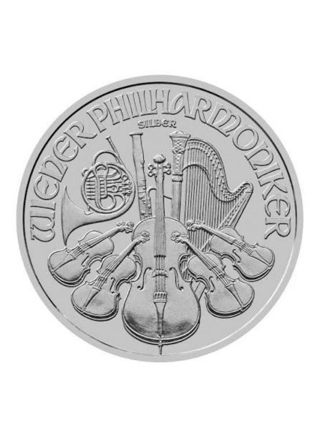The Royal Mint 1oz Silver Austrian Philharmonic Coin 999.0 - Image 1