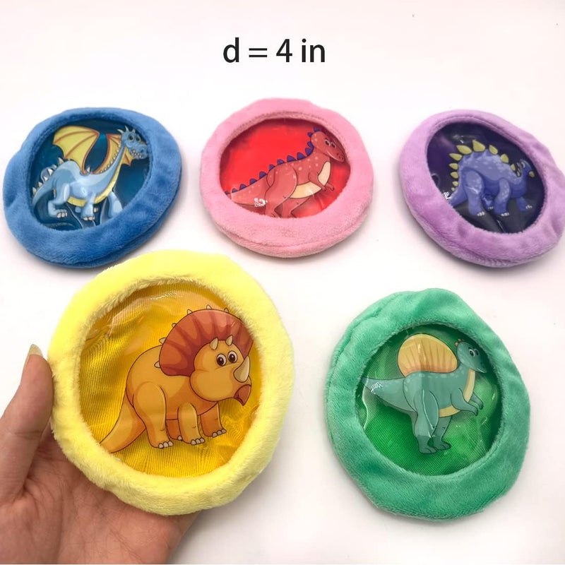 coldchill Boo Boo Hot Cold Ice Packs for Pain Relief Lunch Bags Ice Pack Reusable Gel Pack for Kids Injuries Fever Wisdom Teeth Tired Eyes Headaches Gel Bead Wrap 5 Dinosaur Ice Packs - Image 2