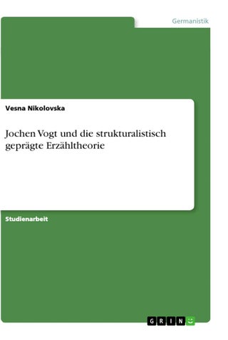 Jochen Vogt und die strukturalistisch geprägte Erzähltheorie - pzsku/ZDF534F43730A2EFEFE3EZ/45/1749031635/043eb3ba-ab52-466b-a316-2c63d79be003