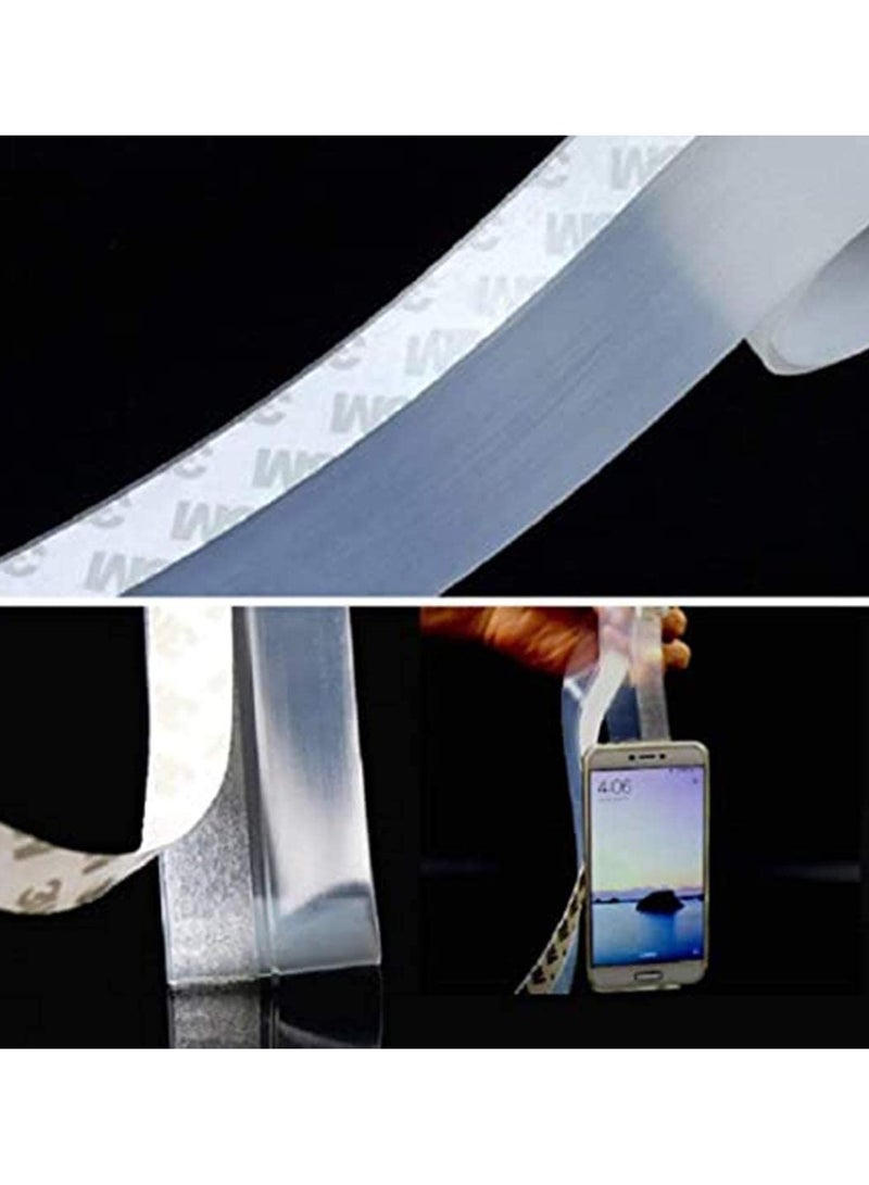 2 حزمة شفافة لاصق سيليكون الباب السفلي ختم الشريط ، 3.5 × 500 سم - ماء ، windproof ، والغبار ، عزل الصوت ، ومكافحة الحشرات ، ومناسبة للعائلات والمكاتب - Image 3