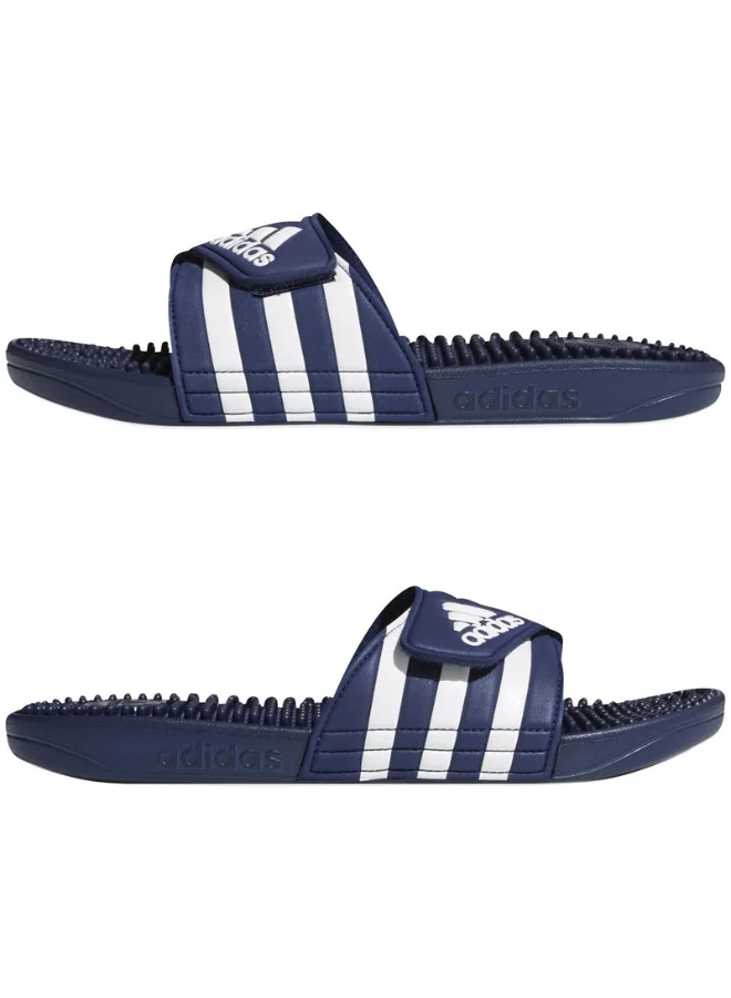 اديداس Adidas Adissage Blue Sportswear Slides For Unisex 4