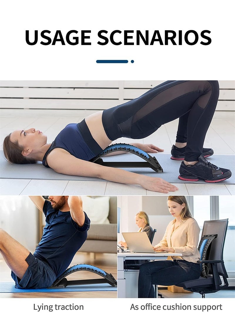 Beirui Lumbar spine reliever with adjustable back extension with magnetic points  - Image 4