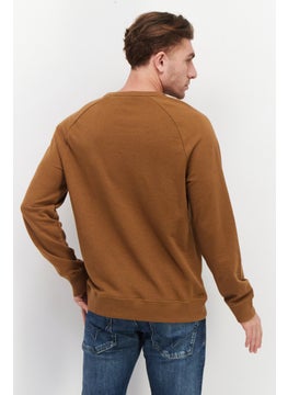 O'NEILL Men Round Neck Graphic Print Long Sleeves Sweatshirt, Brown  - Image 3