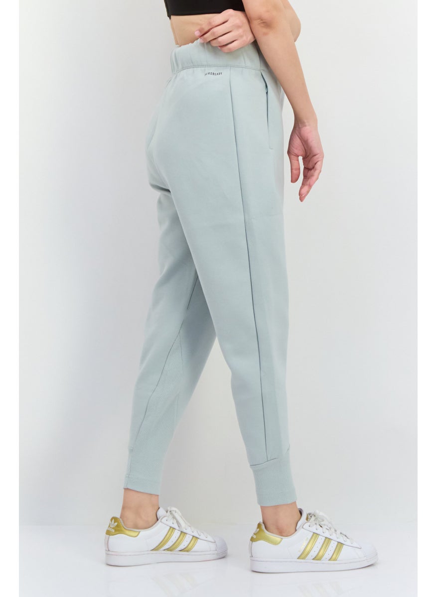 Adidas - Women Regular Fit Brand Logo Outdoor Sweatpant, Light Grey - Image 1