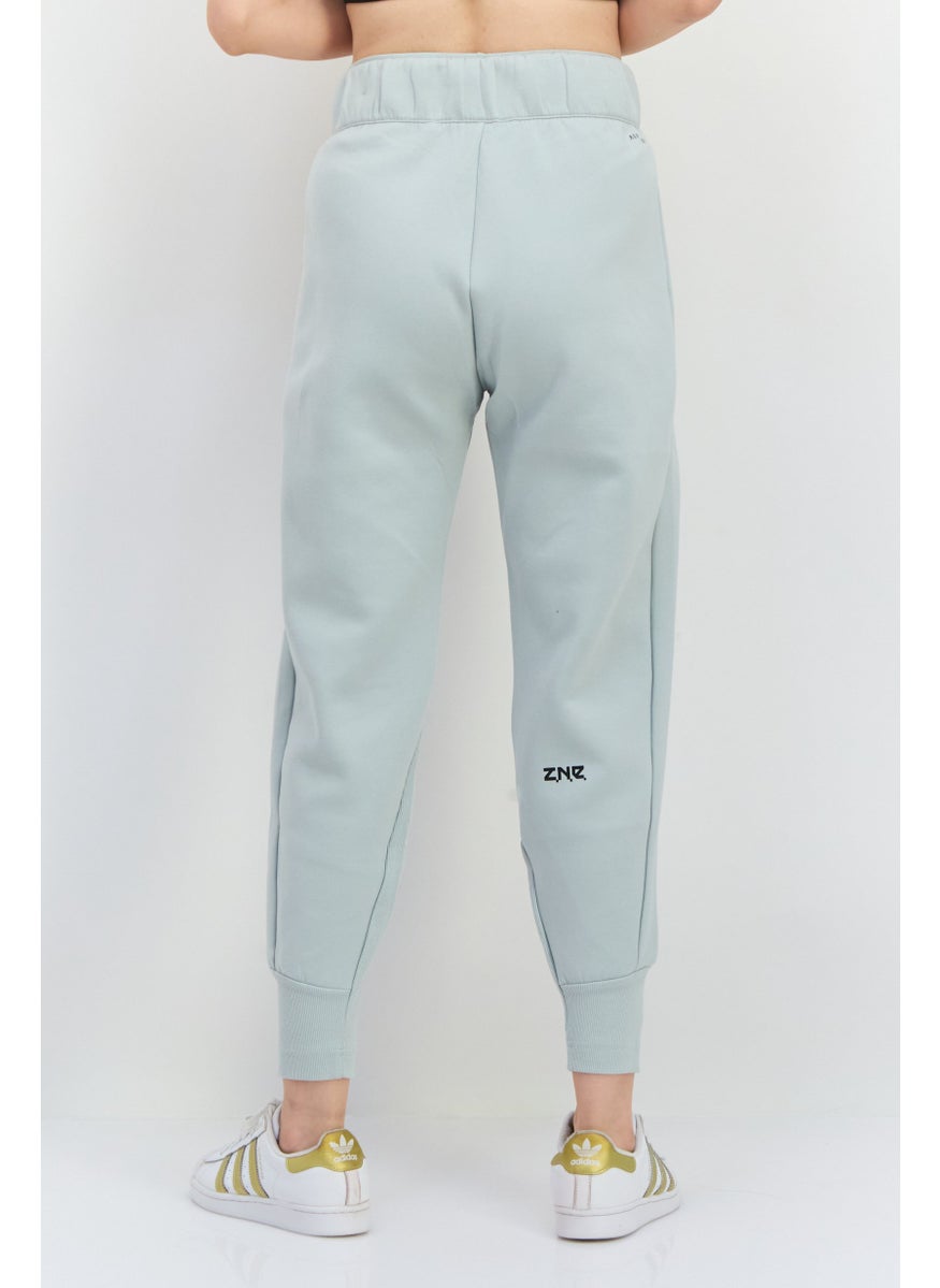 Adidas - Women Regular Fit Brand Logo Outdoor Sweatpant, Light Grey - Image 1