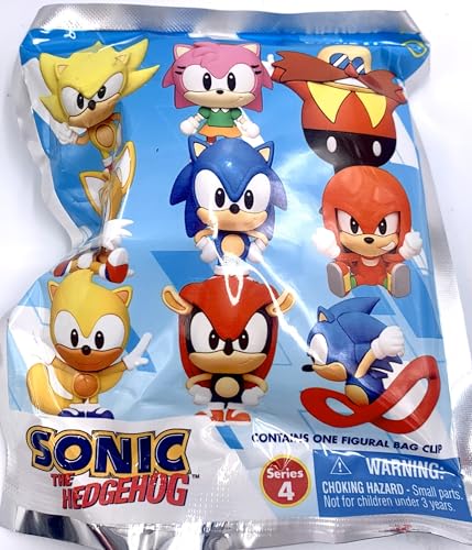 Monogram Sonic the Hedgehog Series 4-3D Foam Bag Clip Blind Bag - 1 Blind Bag - Image 2