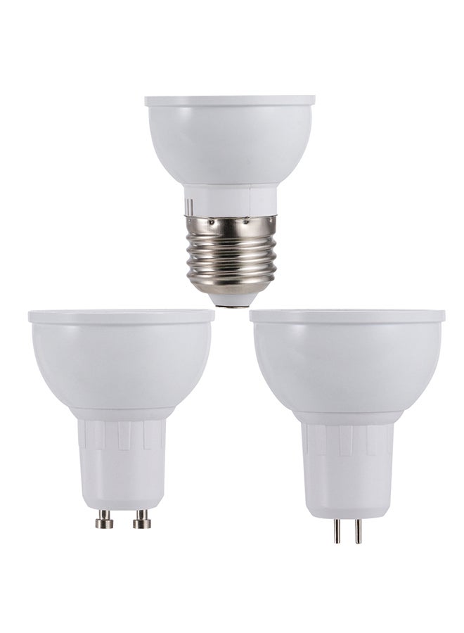 إسكدنيا مصباح LED بألوان إضاءة حمراء وخضراء وزرقاء وبيضاء وإضاءة ذكية بتقنية WiFi أبيض 7.00x5.50x5.50سم - Image 3