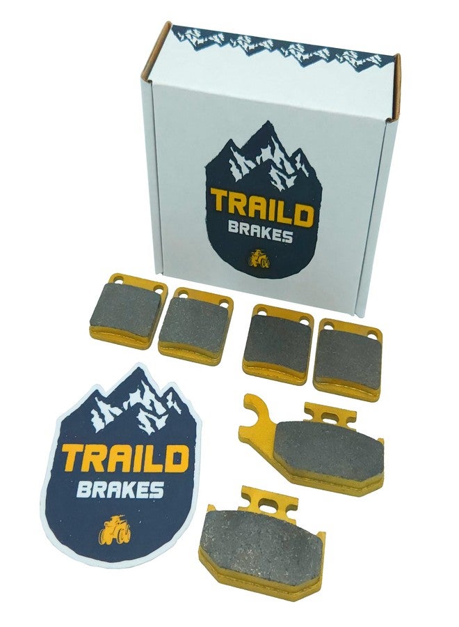 Traild Polaris RZR 200 2021-2024 Ceramic Brake Pad Set Front & Rear - Image 1