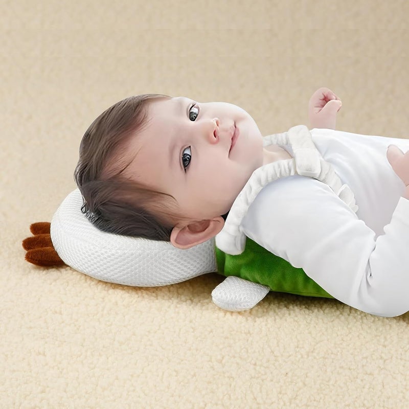 PandaEar Baby Head Protection Backpack Toddler Adjustable Walking Head Protector Head Protection Backpack Wear Safety Pad for Falling Crawling and Walking Green - Image 2