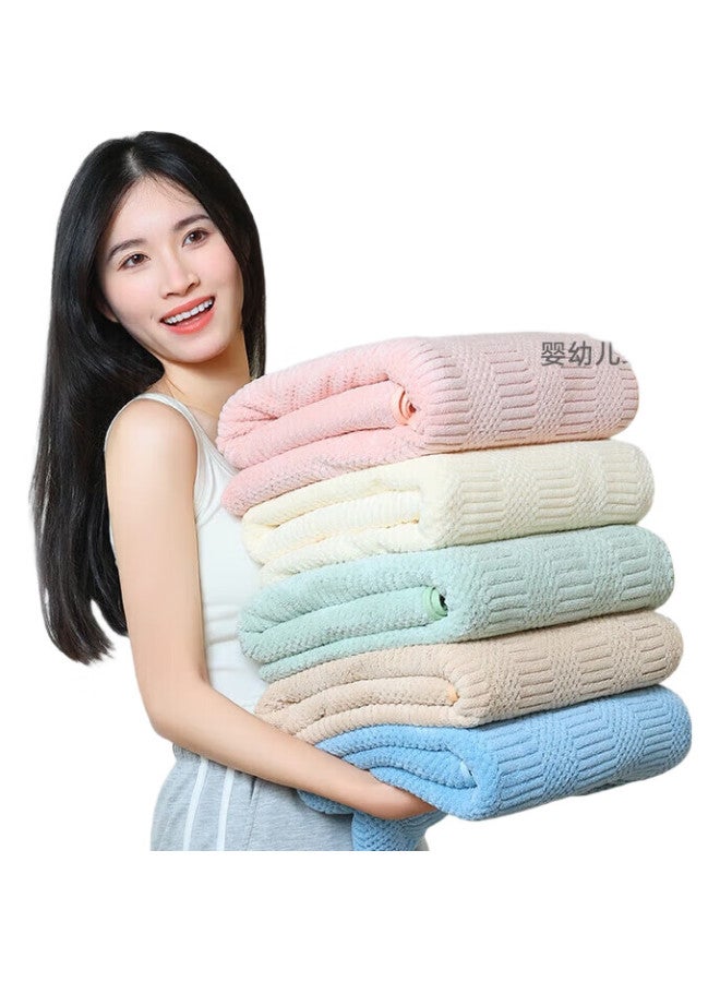 Grace Jieliya A-Class Bath Towel, Absorbent And Quick-Drying, Adult Large Bath Towel, Unisex, 70*140Cm, Sky Blue - Image 1