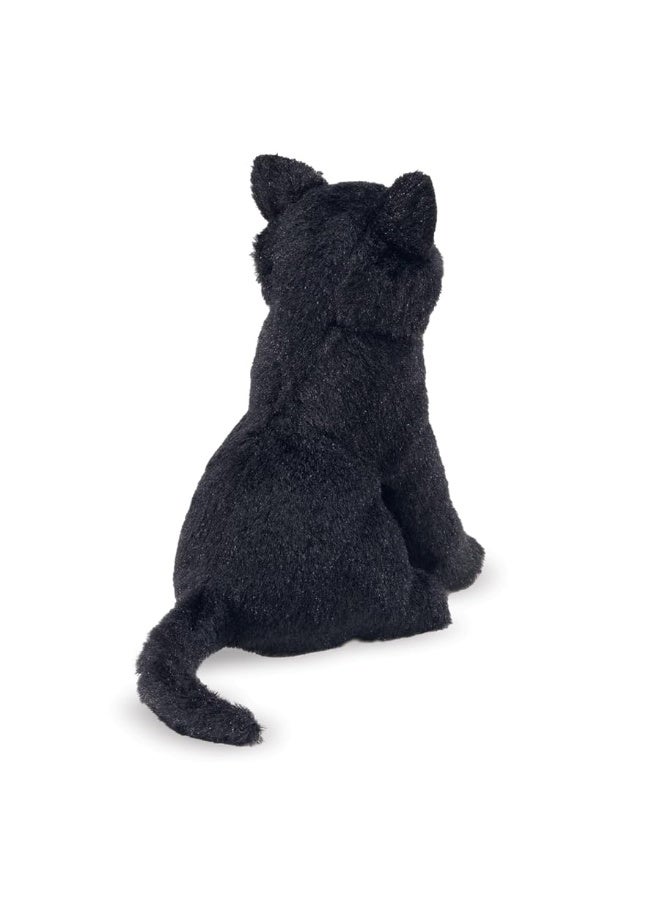 Folkmanis Mini Black Cat Finger Puppet - Image 5