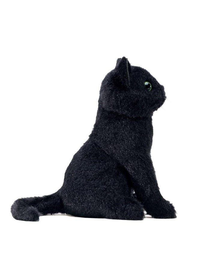Folkmanis Mini Black Cat Finger Puppet - Image 2