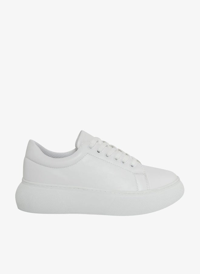 Mumka White Sneakers - Image 1