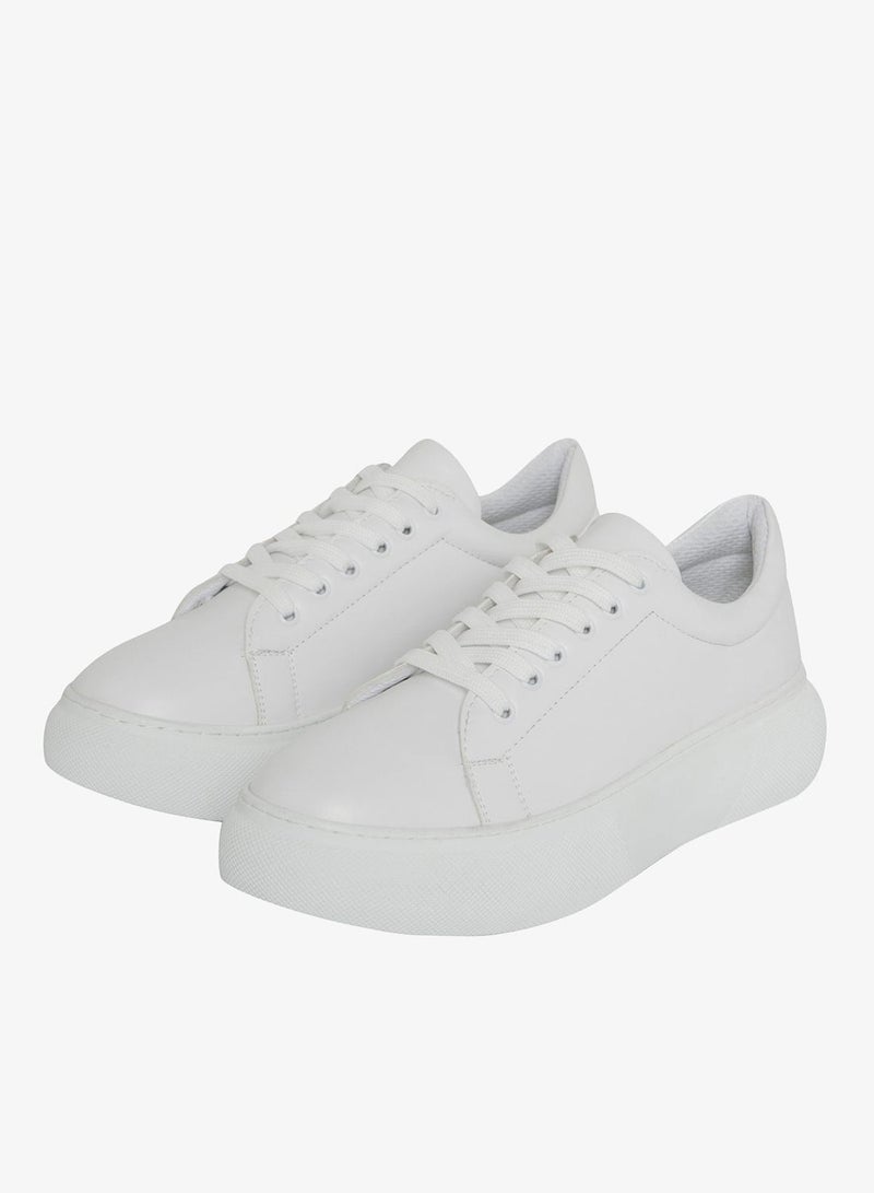 Mumka White Sneakers - Image 4