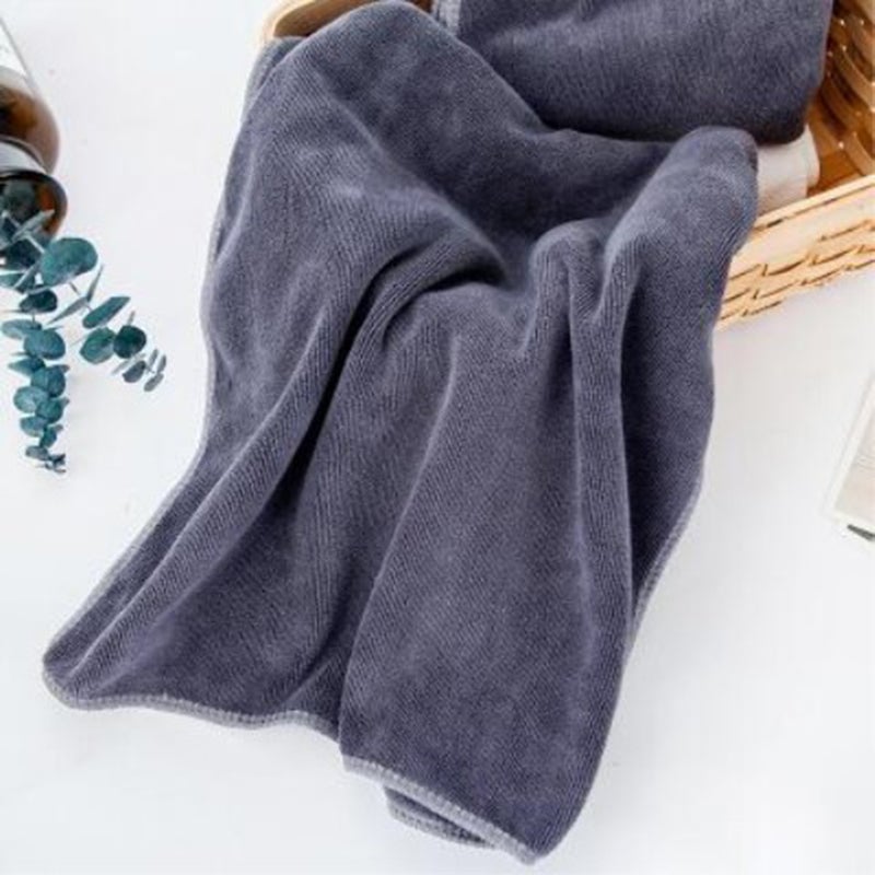 Car Cleaning Towel: Grey, Cleans As It Dries, Safe On All Surfaces - Lint & Streak-Free, Portable Drying Towel for Car Washing, Kitchen Cleaning - Image 2