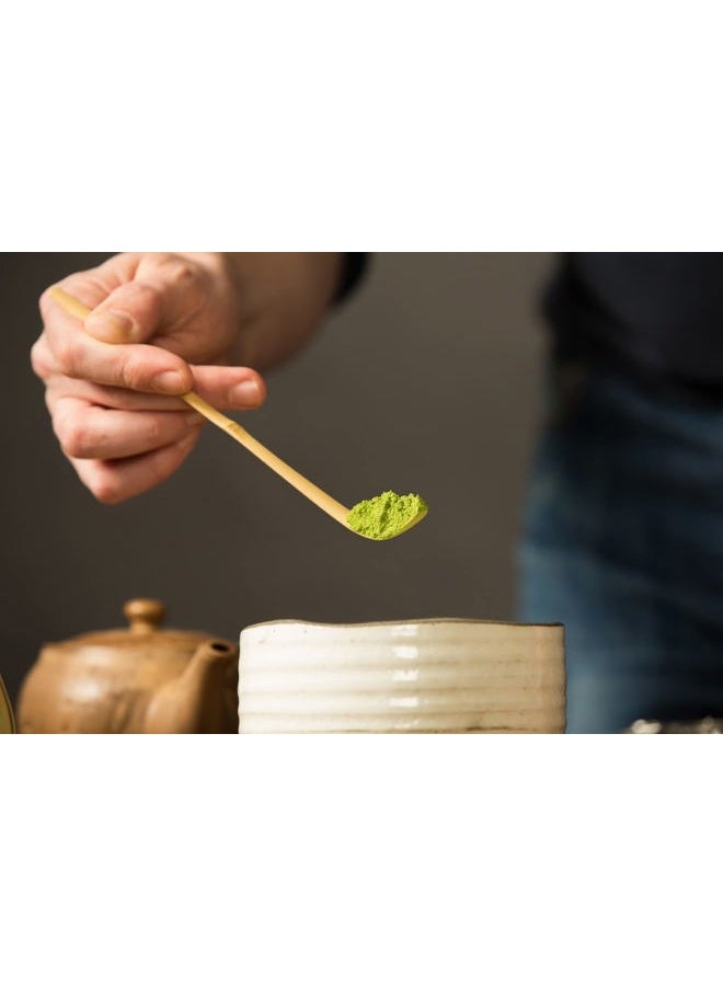 HelloBio Japanese Chashaku | 2 pcs x Bamboo Matcha Scoop for measuring Matcha green tea powder | Spoon for traditional tea ceremony - Image 5