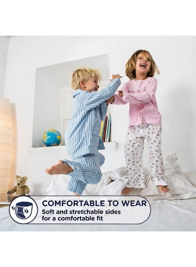 هجيز سراويل بيجاما دراي نايتس، 5 طبقات لحماية قصوى، مناسبة للأطفال من 3 إلى 4 سنوات، وزن 12-21 كجم، 16 قطعة - Image 4