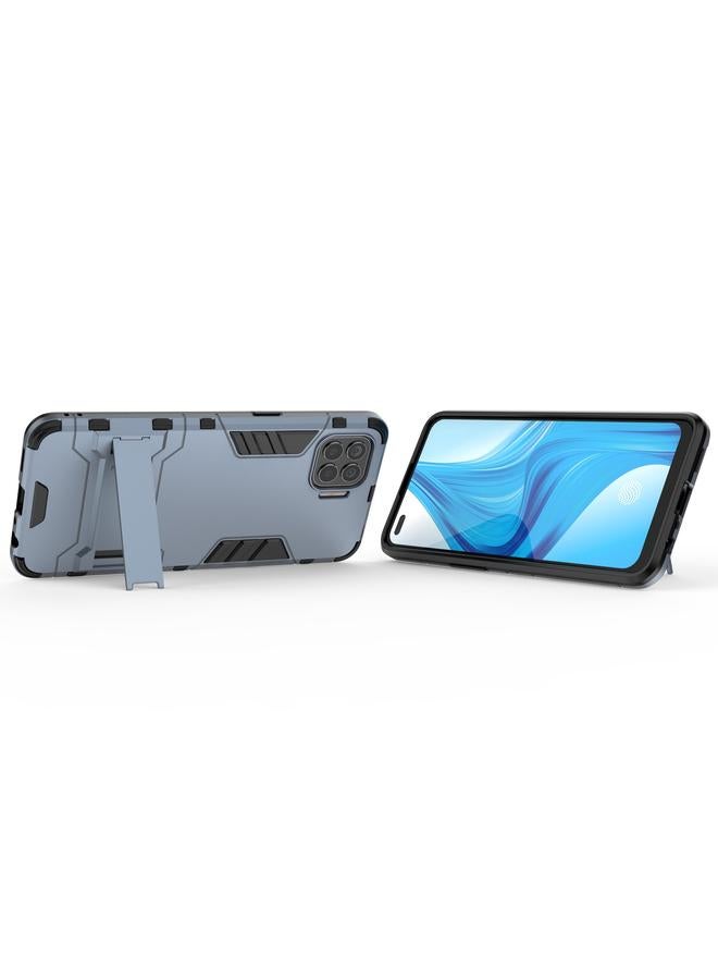 اس-توب جراب لهاتف OPPO F17 Pro مصنوع من مادة PC + TPU مقاوم للصدمات مع حامل - Image 3